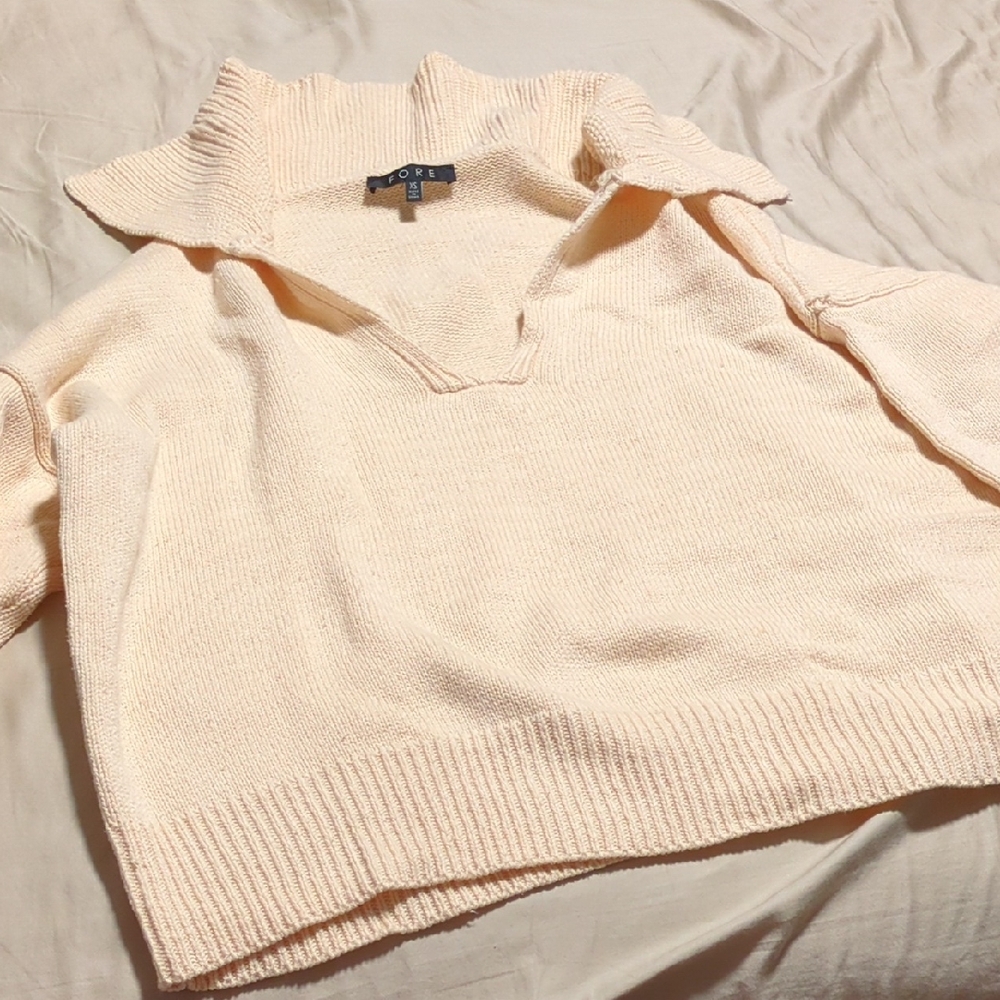 Beige Cream Oversized XS sweater